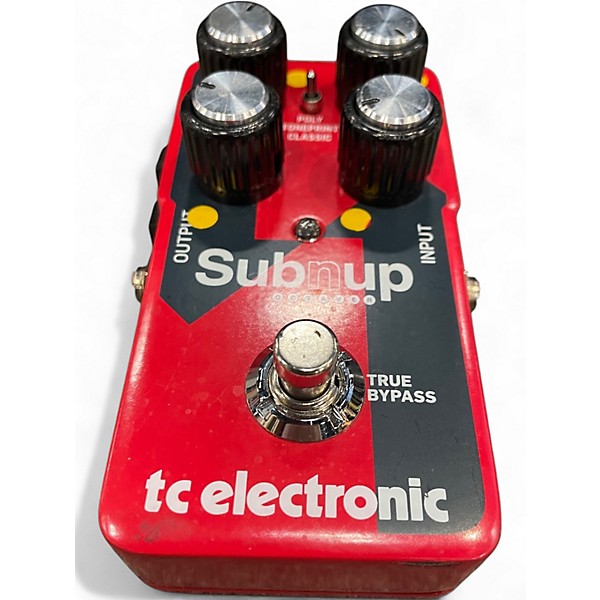 Used TC Electronic Sub N Up Octaver Effect Pedal