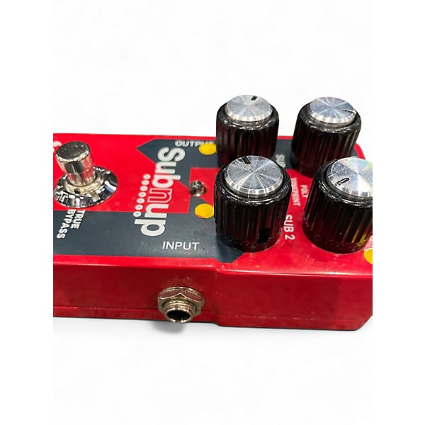 Used TC Electronic Sub N Up Octaver Effect Pedal