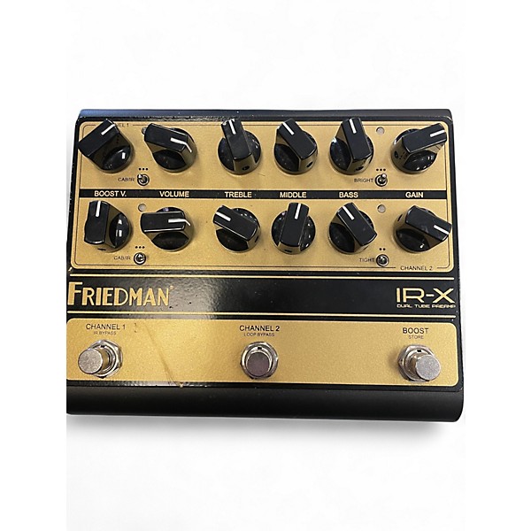 Used Friedman IR-X DUAL PREAMP Pedal