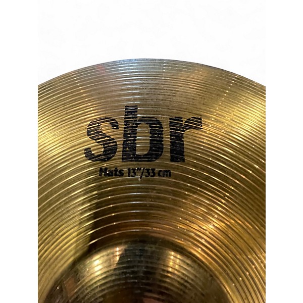 Used SABIAN 13in SBR Hi Hat Pair Cymbal