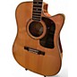Used Washburn D10SCE Natural Acoustic Electric Guitar