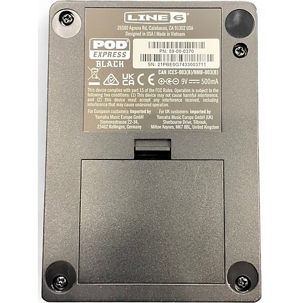 Used Line 6 POD EXPRESS BLACK Effect Processor