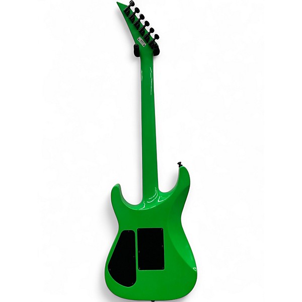 Used Jackson SLX X Series Soloist Slime Green Solid Body Electric Guitar