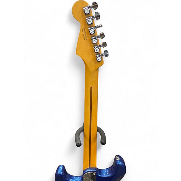 Used Fender American Ultra Stratocaster Electron Blue Metallic Solid Body Electric Guitar