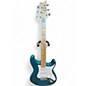 Used PRS SE Silver Sky Nylon Blue Solid Body Electric Guitar thumbnail