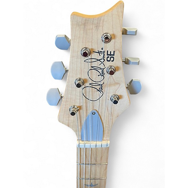 Used PRS SE Silver Sky Nylon Blue Solid Body Electric Guitar