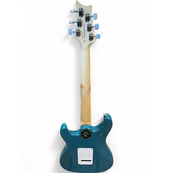 Used PRS SE Silver Sky Nylon Blue Solid Body Electric Guitar