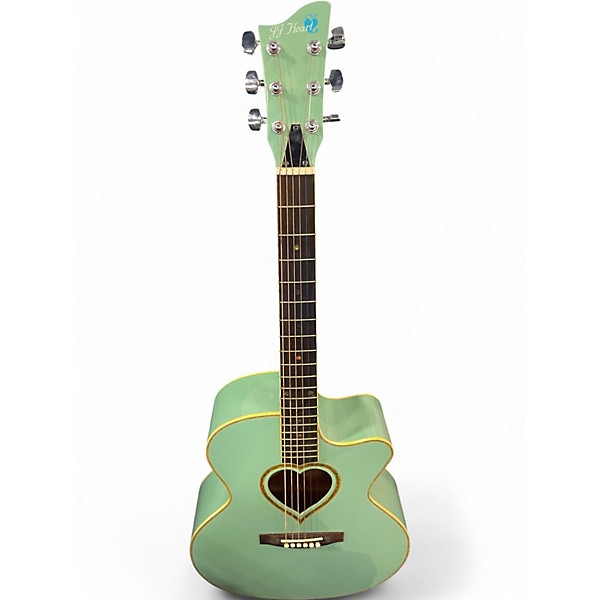 Used Jay Turser Single Cut Blue Sapphire Solid Body Electric Guitar