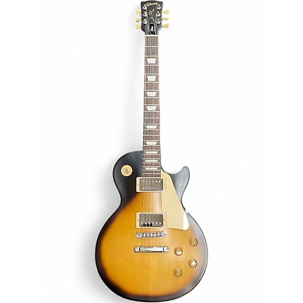 Used 2022 Gibson Les Paul Tribute Tobacco Burst Solid Body Electric Guitar