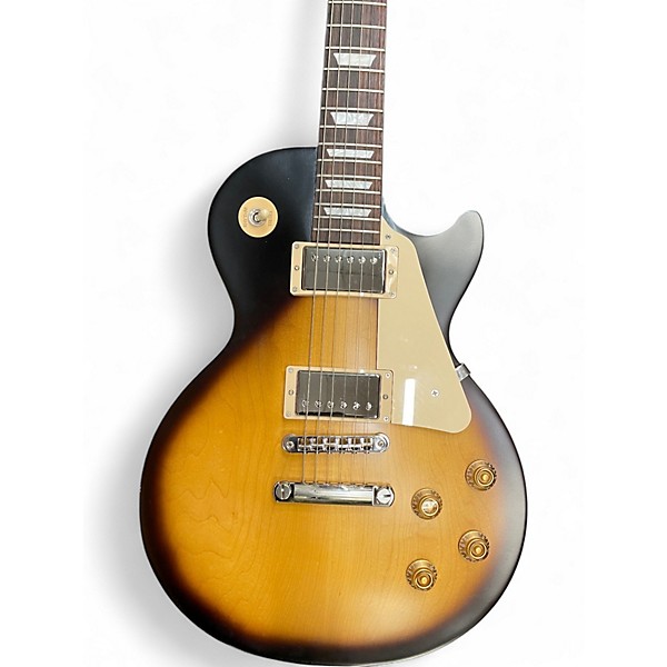Used 2022 Gibson Les Paul Tribute Tobacco Burst Solid Body Electric Guitar
