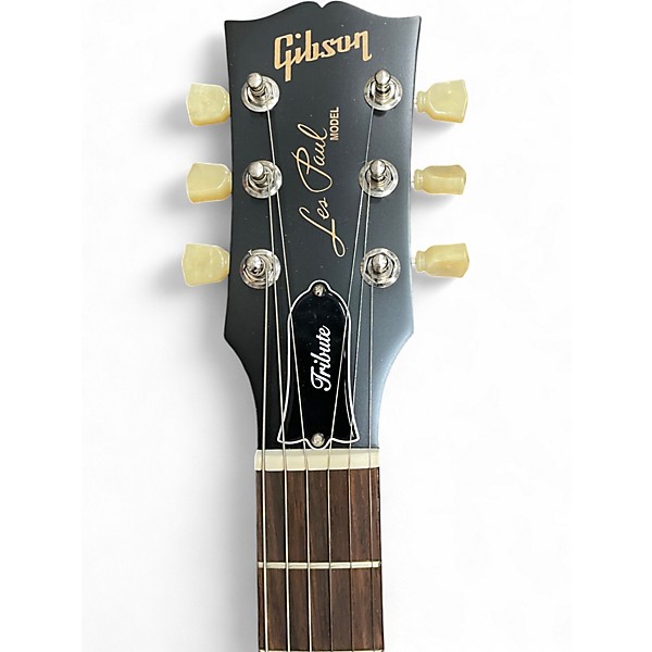 Used 2022 Gibson Les Paul Tribute Tobacco Burst Solid Body Electric Guitar