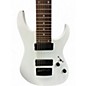Used 2022 Ibanez RG8 8 String White Solid Body Electric Guitar