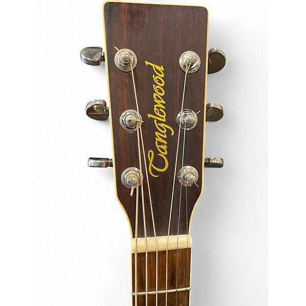 Used 2000s Tangelwood TW55NSAC natural Acoustic Electric Guitar