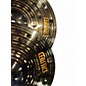 Used MEINL 14in Custom Dark Hihats Pair Cymbal