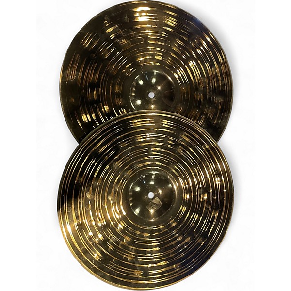 Used MEINL 14in Custom Dark Hihats Pair Cymbal