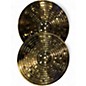 Used MEINL 14in Custom Dark Hihats Pair Cymbal