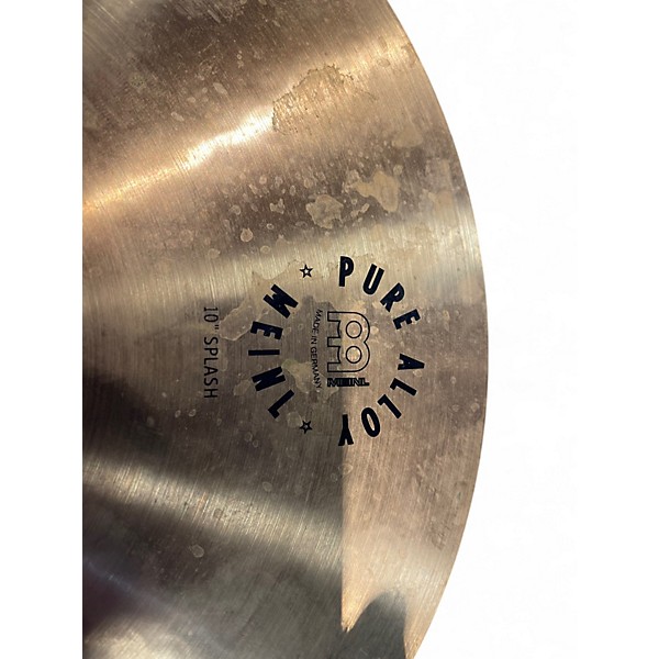 Used MEINL 10in Pure Alloy Cymbal