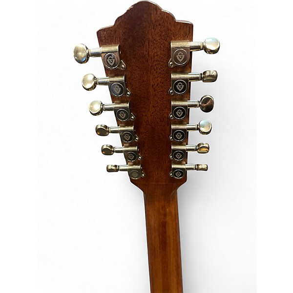 Used Guild F-2512E Natural 12 String Acoustic Electric Guitar