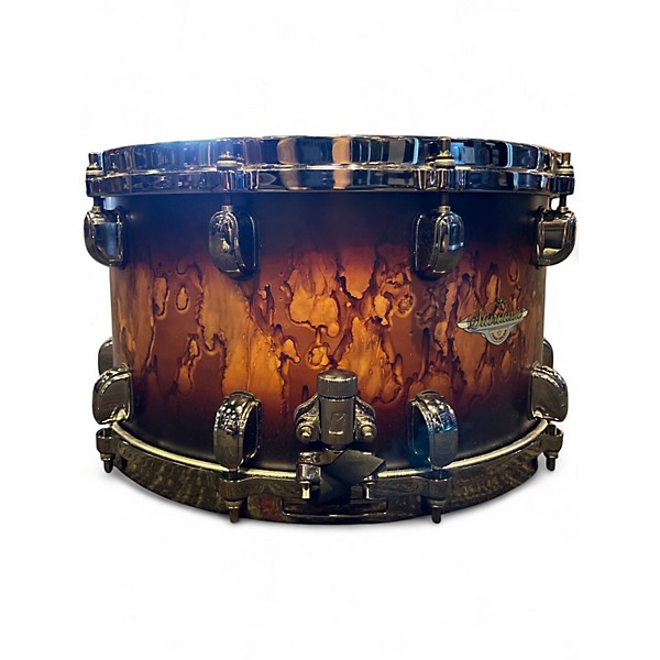 Used TAMA 8X14 Starclassic Maple Molten Brown Burst Drum