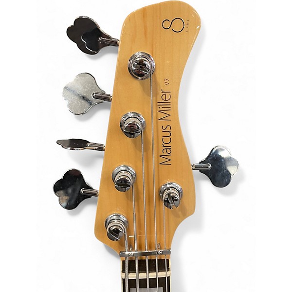 Used Sire Marcus Miller V7 Alder 5 String Candy Apple Red Electric Bass Guitar