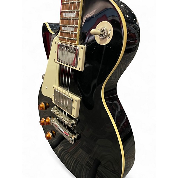 Used Epiphone Les Paul Left Handed Black Electric Guitar