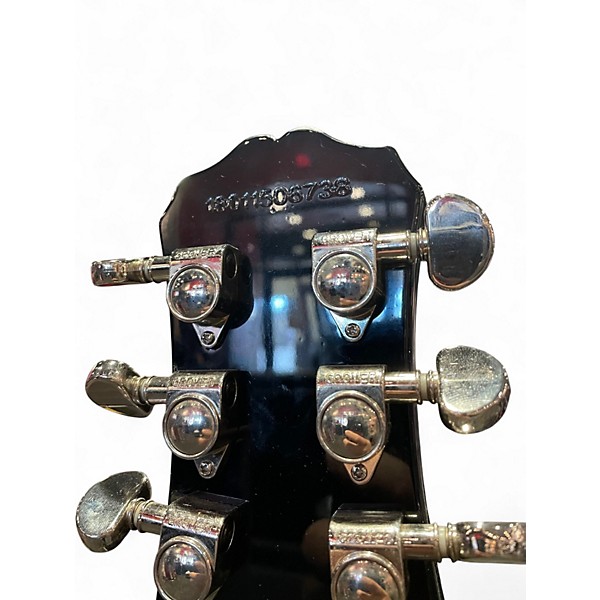 Used Epiphone Les Paul Left Handed Black Electric Guitar