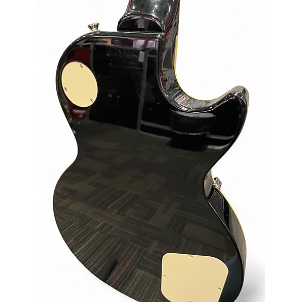 Used Epiphone Les Paul Left Handed Black Electric Guitar