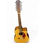 Used Fender cd140sce 12 natural 12 String Acoustic Electric Guitar thumbnail