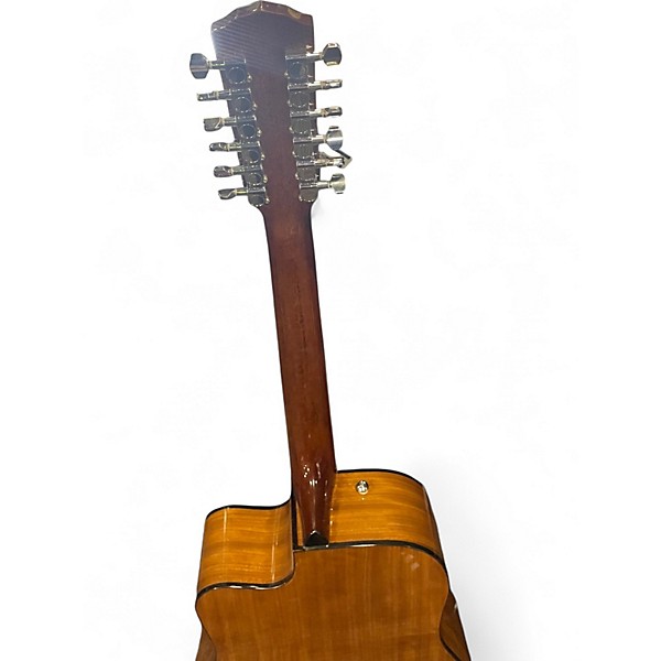 Used Fender cd140sce 12 natural 12 String Acoustic Electric Guitar