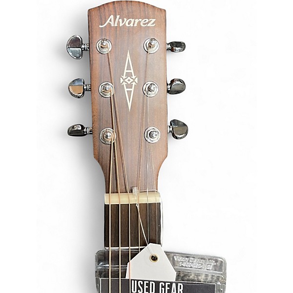 Used Alvarez AFH600CE Natural Acoustic Electric Guitar