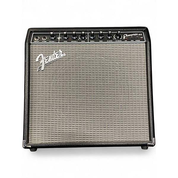 Used Fender Champion 40 Guitar Combo Amp