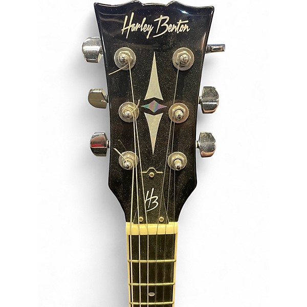 Used Harley Benton H3 Tobacco Sunburst Hollow Body Electric Guitar