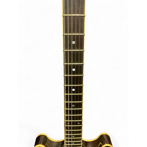 Used Harley Benton H3 Tobacco Sunburst Hollow Body Electric Guitar