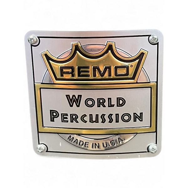 Used Remo 14in World Percussion Djembe Natural Drum