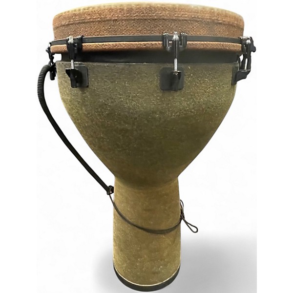 Used Remo 14in World Percussion Djembe Natural Drum