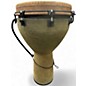 Used Remo 14in World Percussion Djembe Natural Drum