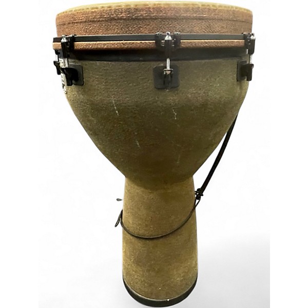Used Remo 14in World Percussion Djembe Natural Drum