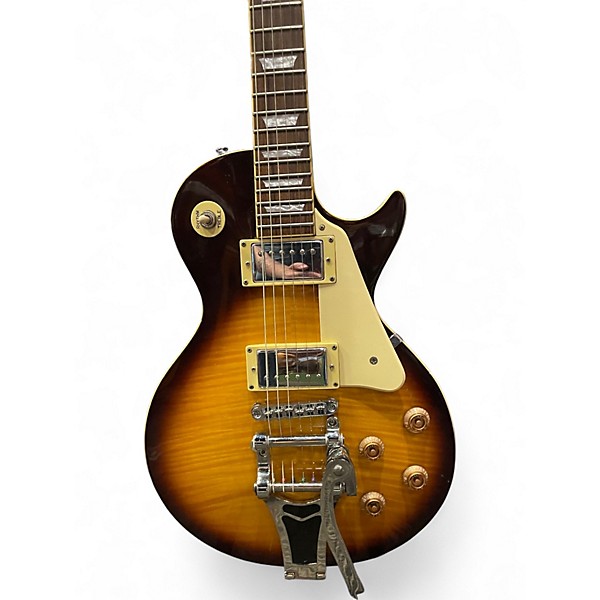 Used Epiphone Les Paul Standard Made in Korea w/ BigsbyBigsby Tobacco Sunburst Solid Body Electric Guitar