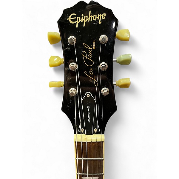 Used Epiphone Les Paul Standard Made in Korea w/ BigsbyBigsby Tobacco Sunburst Solid Body Electric Guitar