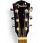 Used Fender CD60 Dreadnought Black Acoustic Guitar