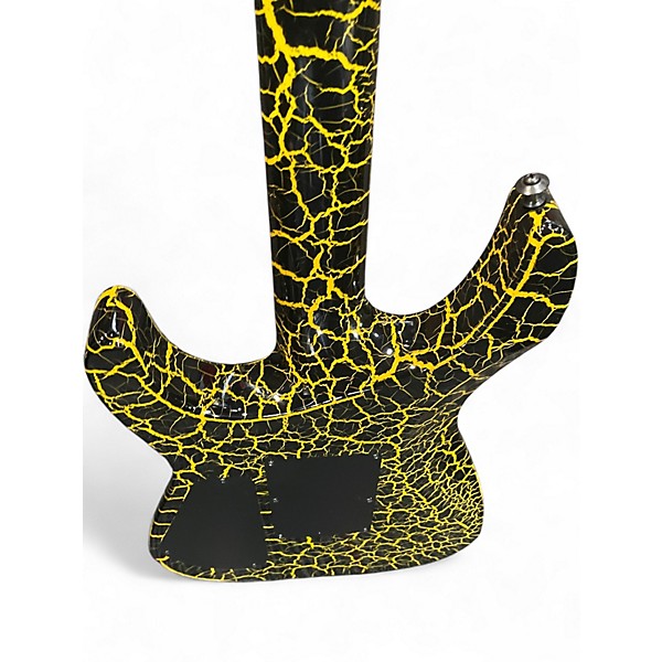 Used Jackson SOLOIST SLX SL3 YELOOW CRACKLE Solid Body Electric Guitar