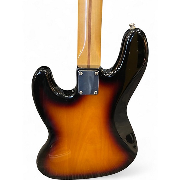 Used Fender Standard Jazz Bass Brown Sunburst Electric Bass Guitar