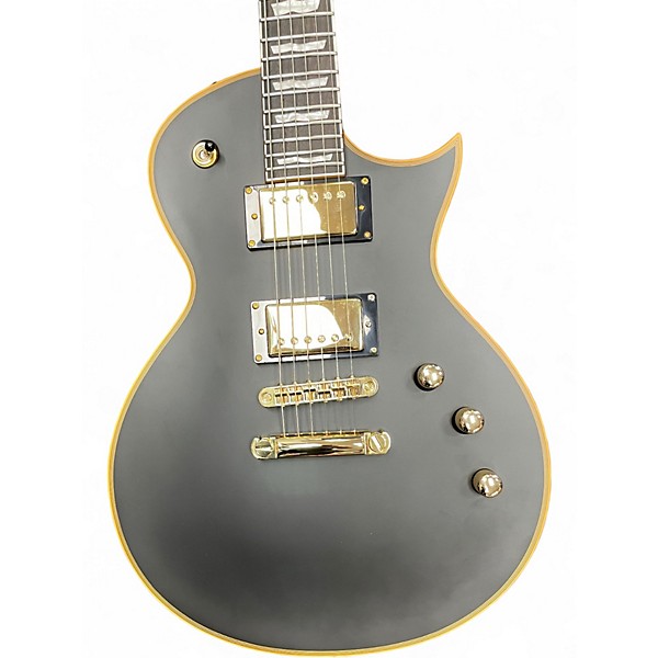 Used ESP LTD EC1000 vintage black Solid Body Electric Guitar