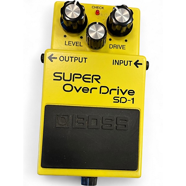 Used BOSS SD1 Super Overdrive Effect Pedal