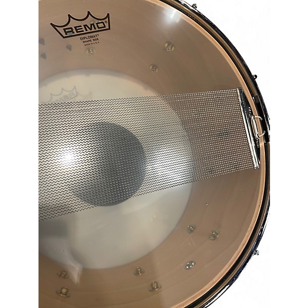 Used Yamaha 14in Birch Custom Absolute Black Drum