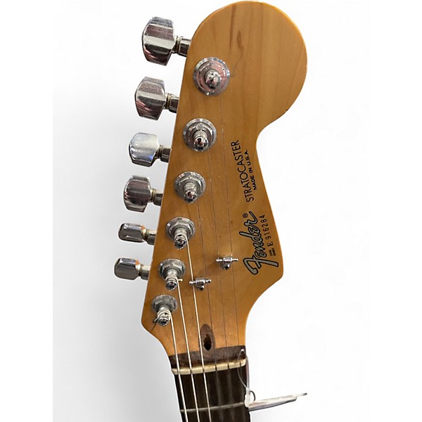 Used 1989 Fender Deluxe Stratocaster Gunmetal Gray Solid Body Electric Guitar