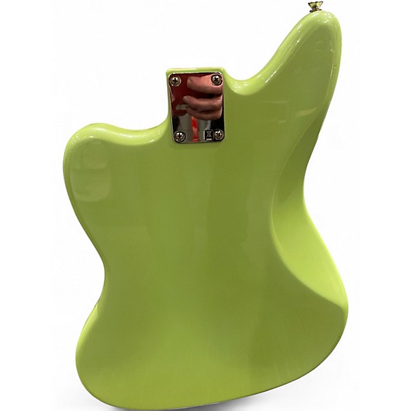 Used Fender Blacktop Jaguar SURF PEARL Solid Body Electric Guitar