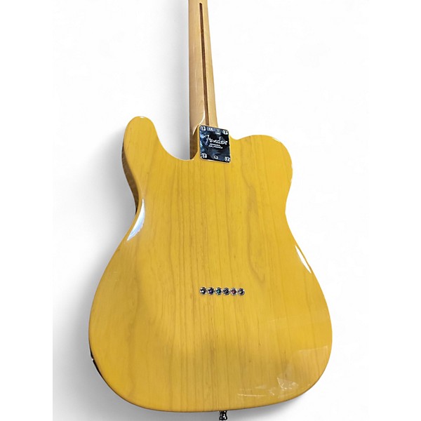 Used 2010 Fender American Deluxe Ash Telecaster Butterscotch Solid Body Electric Guitar