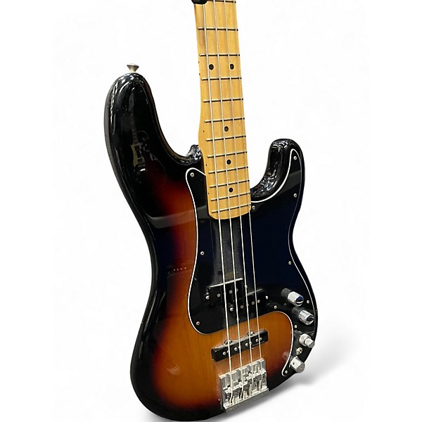 Used Fender Deluxe Active P Bass Special 2 Color Sunburst Electric Bass Guitar