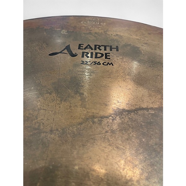 Used Zildjian 22in Earth Ride Cymbal